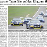 Etzbacher Team fährt auf dem Ring zum Sieg